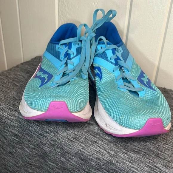 Saucony Axon Running Sneakers Women's Size 10 Blue S10657-30, Lace Up - Picture 3 of 11